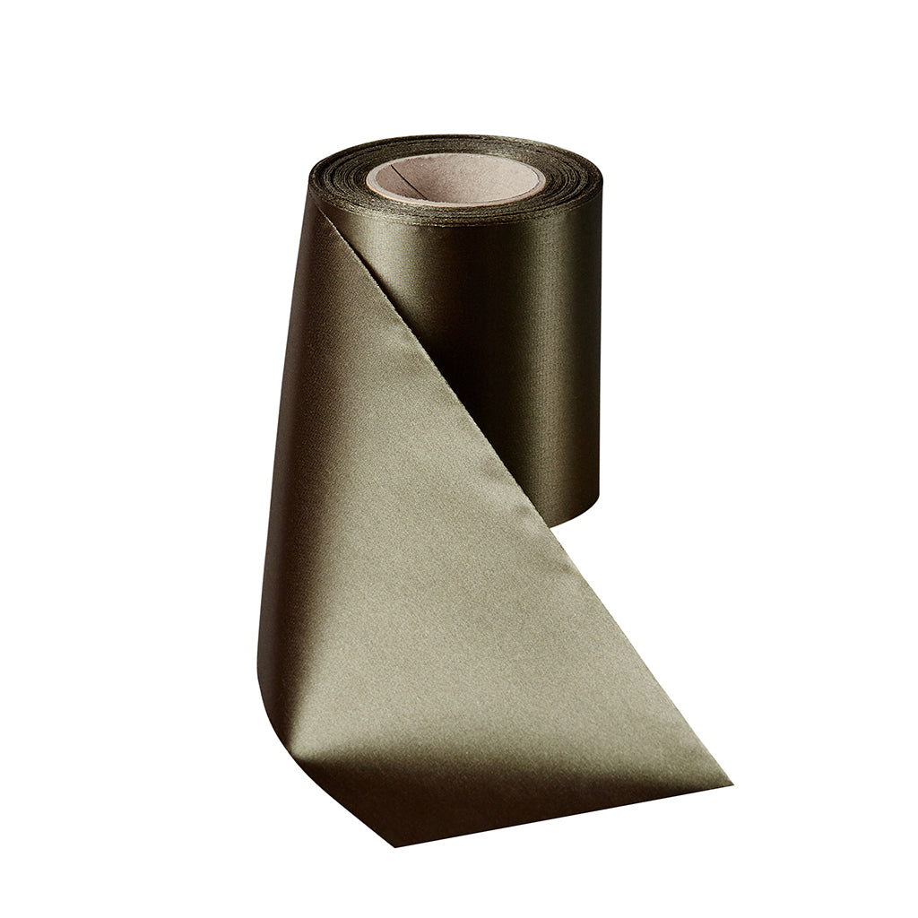 Supersatin, moosgrün - Breite 100 mm