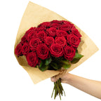 Blumenstrauß  'Red Passion'  - Länge ca. 50 cm - Strauß frischer roter Rosen