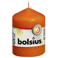 Pillar candle - Height 8 cm - Diameter 5.8 cm - Mango