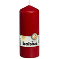 Pillar candle - Height 15 cm - Diameter 5.8 cm - Red