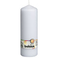 Bougie pilier - Hauteur 20 cm - Diamètre 6,8 cm - Blanche