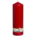 Bougie pilier - Hauteur 30 cm - Diamètre 9,8 cm - Rouge