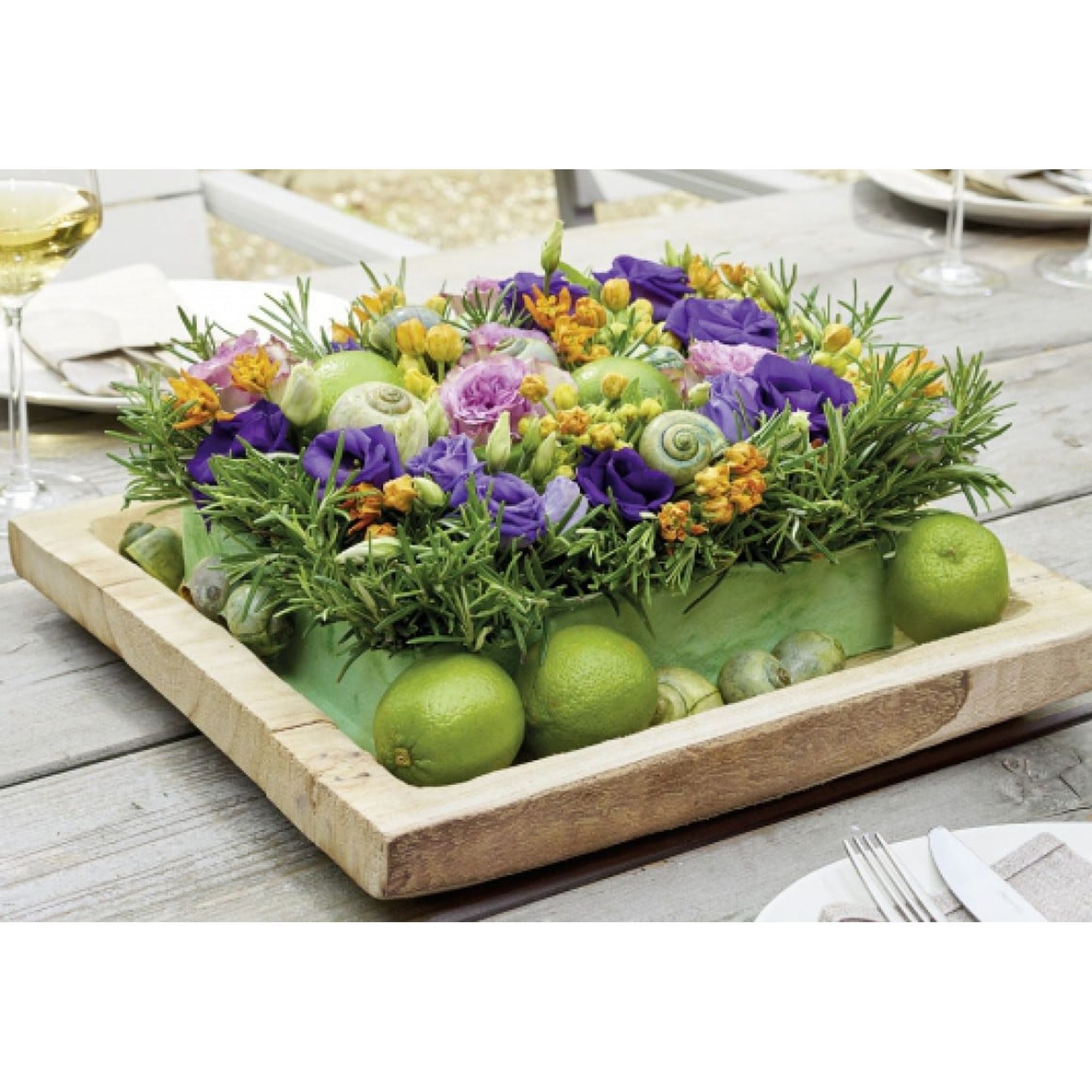 OASIS® Roma Bowl - 25 x 20 x 5.5 cm - White - 1 piece