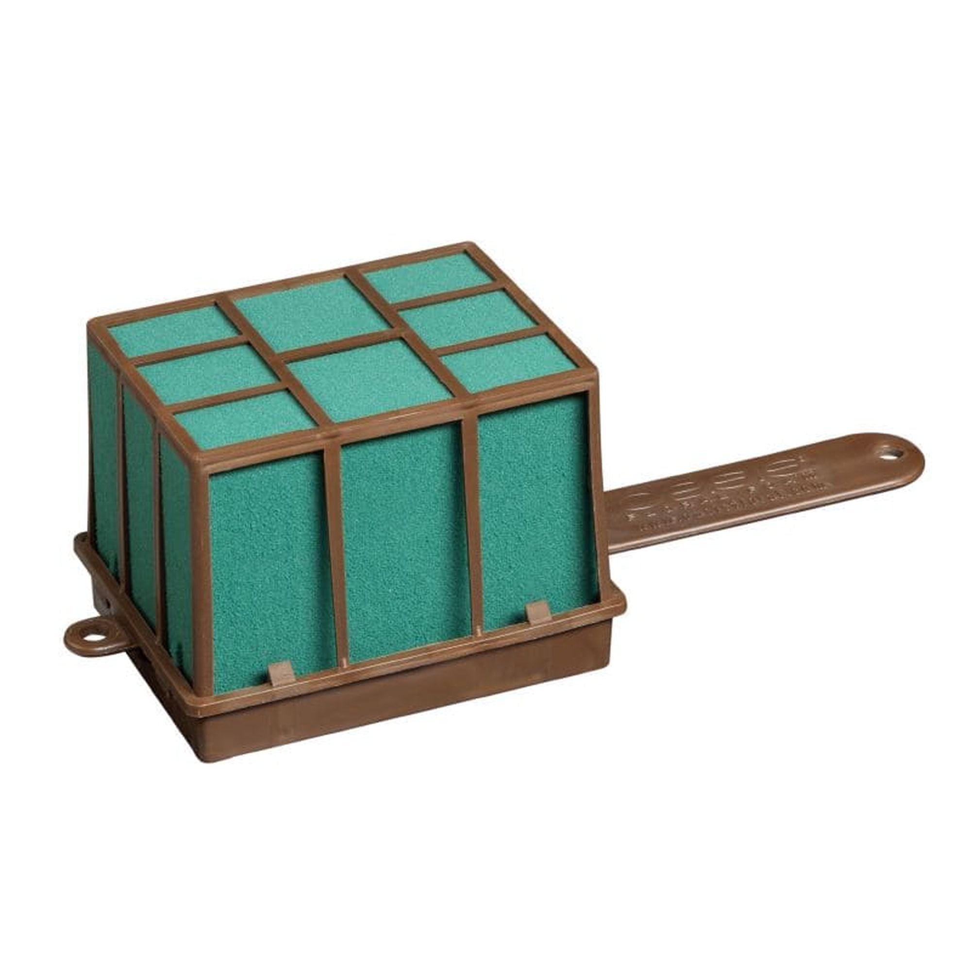 OASIS® NatureBase® Florette Petite, for 1/2 brick - 1 piece - Foam: 11 x 7.5 x 8 cm