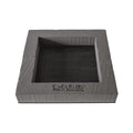 OASIS® BLACK BIOLINE® Quadro Mat - outer diameter: 35 cm - inner diameter: 25 cm, height 5 cm - 2 pieces
