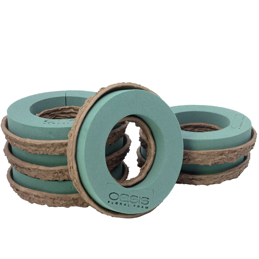 OASIS® BIOLIT® ring - 3.5 x 17cm Ø - inside: 9.6cm Ø - 6 pcs.