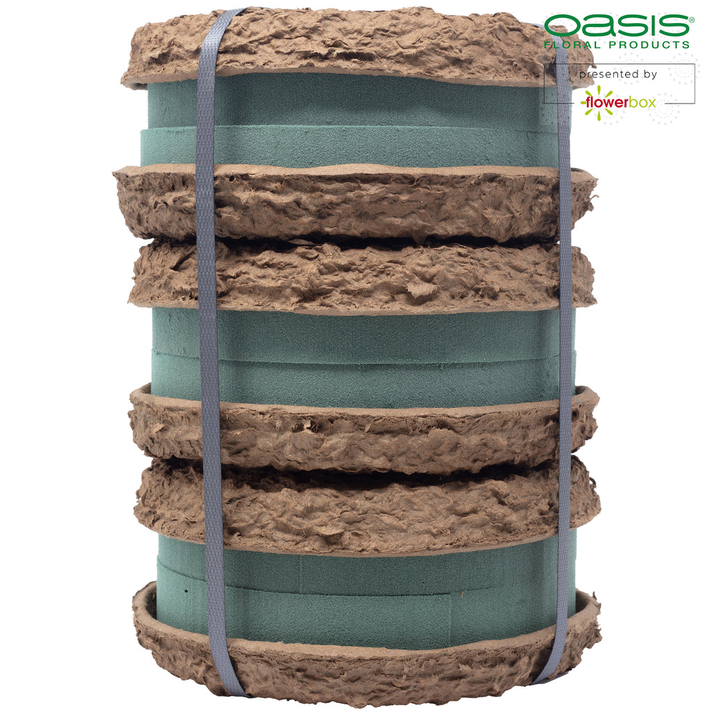 OASIS® BIOLIT® ring - 3.5 x 17cm Ø - inside: 9.6cm Ø - 6 pcs.