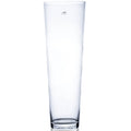 CONICAL conical round vase - klar - 17x17x50cm - Glas