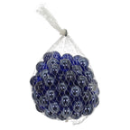 GlasKugel Vitreous - blau - 8x8x14 cm