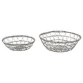 KorbSet/2 WIRE, Metall, 20,5x20,5x5 cm, 25,5x25,5x7 cm