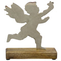 Angel Puri - bois/aluminium - 20 x 17 x 5 cm