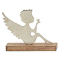 Engel Puri - Holz/Aluminium - 22x4,5x16,5 cm