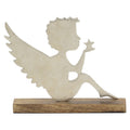 Angel Puri - bois/aluminium - 26 x 22 x 4,5 cm