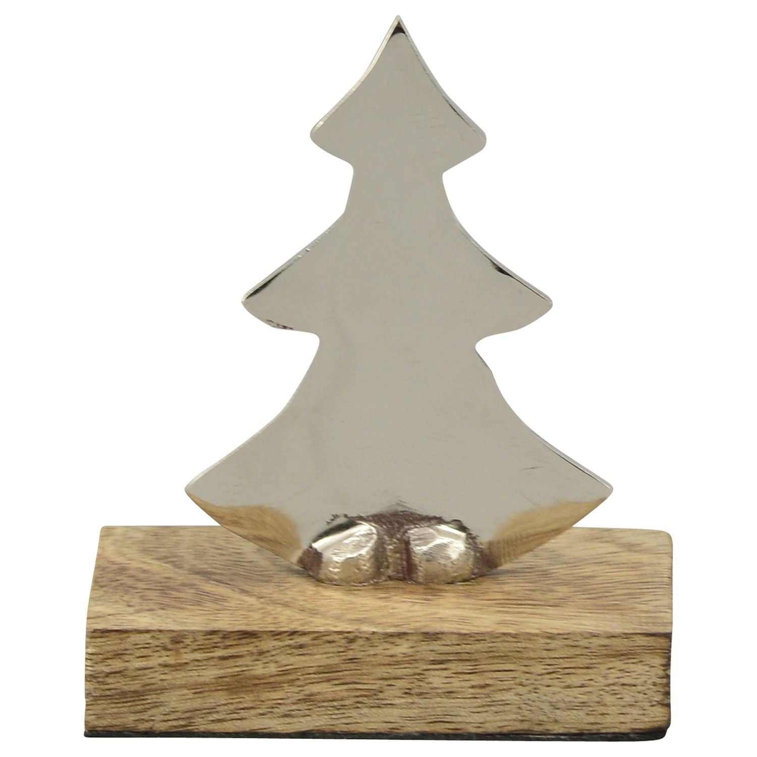 Tree Puri - wood/aluminum - 10x5x12 cm