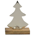 Tree Puri - wood/aluminum - 12x5x16 cm