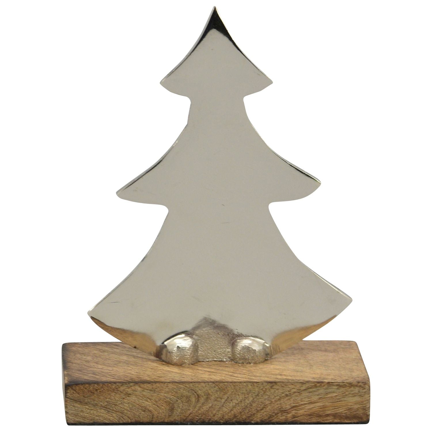 Tree Puri - wood/aluminum - 12x5x16 cm