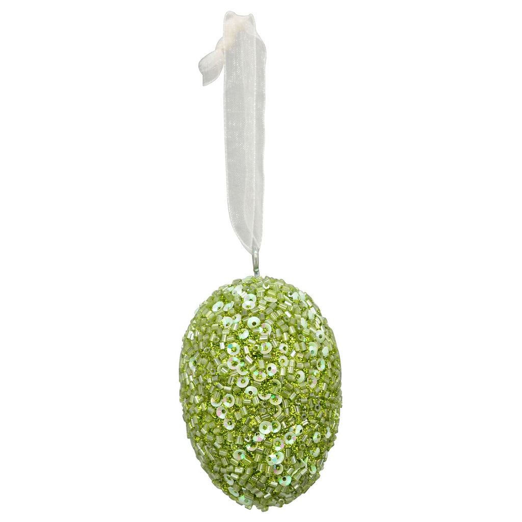 Porte-œufs Dost - vert - bois/verre - 5 x 5 x 7 cm