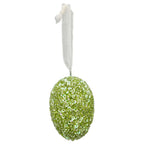 Porte-œufs Dost - vert - bois/verre - 5 x 5 x 7 cm