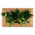 Flowerwall M - holz natur - 55x33 cm