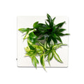 Flowerwall S - blanc - 31x31 cm