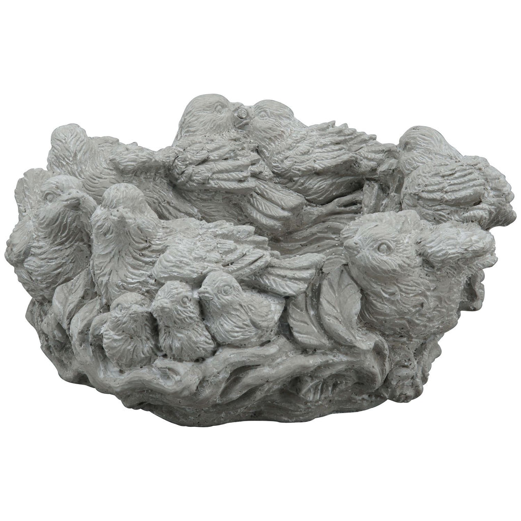 Schale Valo - Zement - 26,5x26,5x12 cm