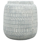 Vase Valo - grau - Keramik - 20x20x21 cm