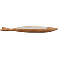 FischTeller Artisanal - Holz - 62x14x5,5 cm