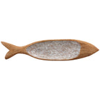 FischTeller Artisanal - Holz - 62x14x5,5 cm
