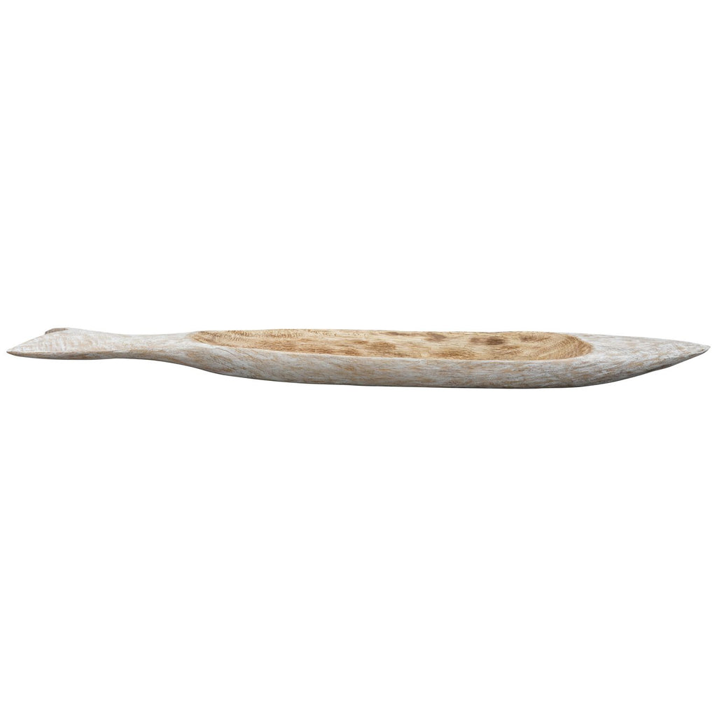 FischTeller Artisanal - Holz - 74x12,5x4,5 cm