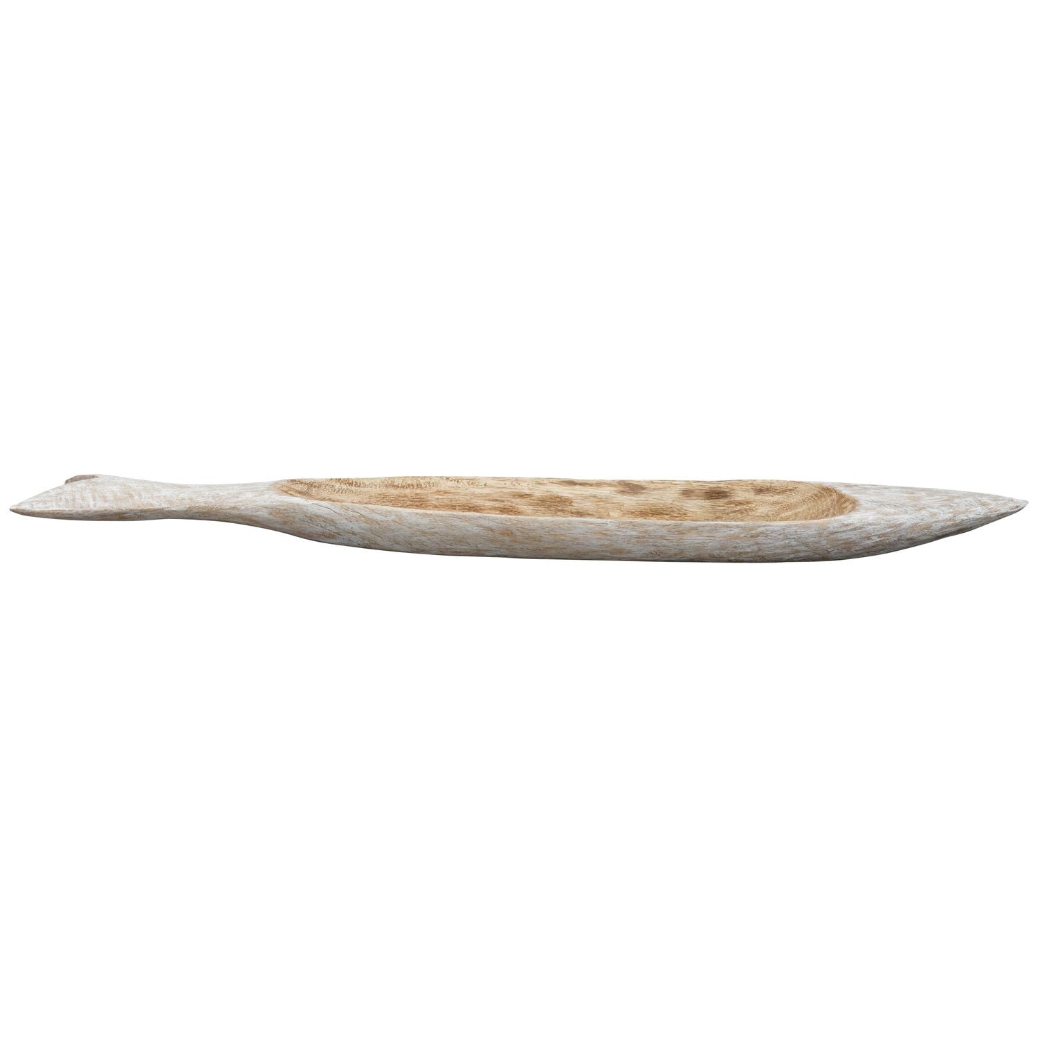 FischTeller Artisanal - Holz - 74x12,5x4,5 cm