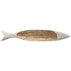 FischTeller Artisanal - Holz - 74x12,5x4,5 cm