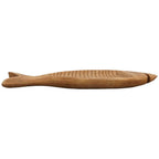 FischTeller Artisanal - Holz - 59,5x13x5 cm