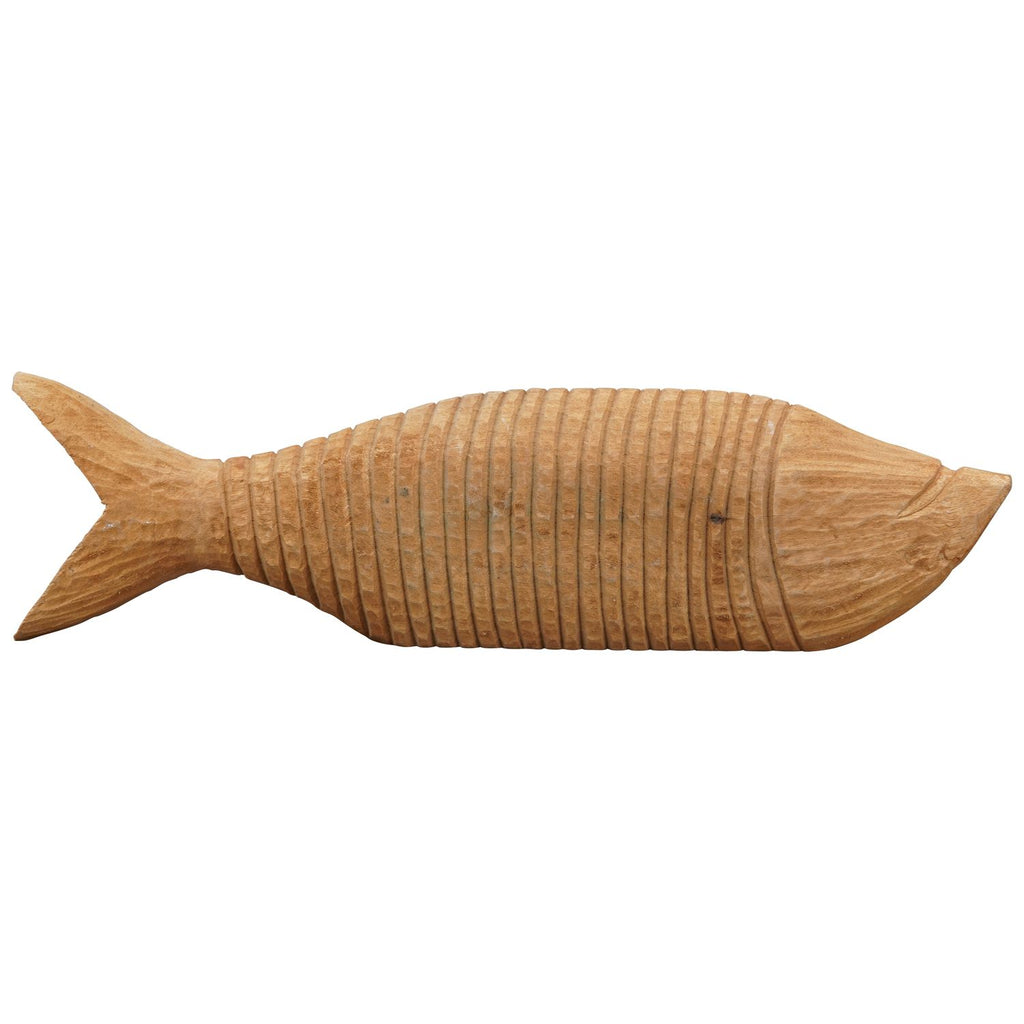 Fisch Artisanal - Holz - 49x6x13,5 cm