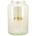 WindLicht SWILL - Glas/Metall - 16x16x25 cm
