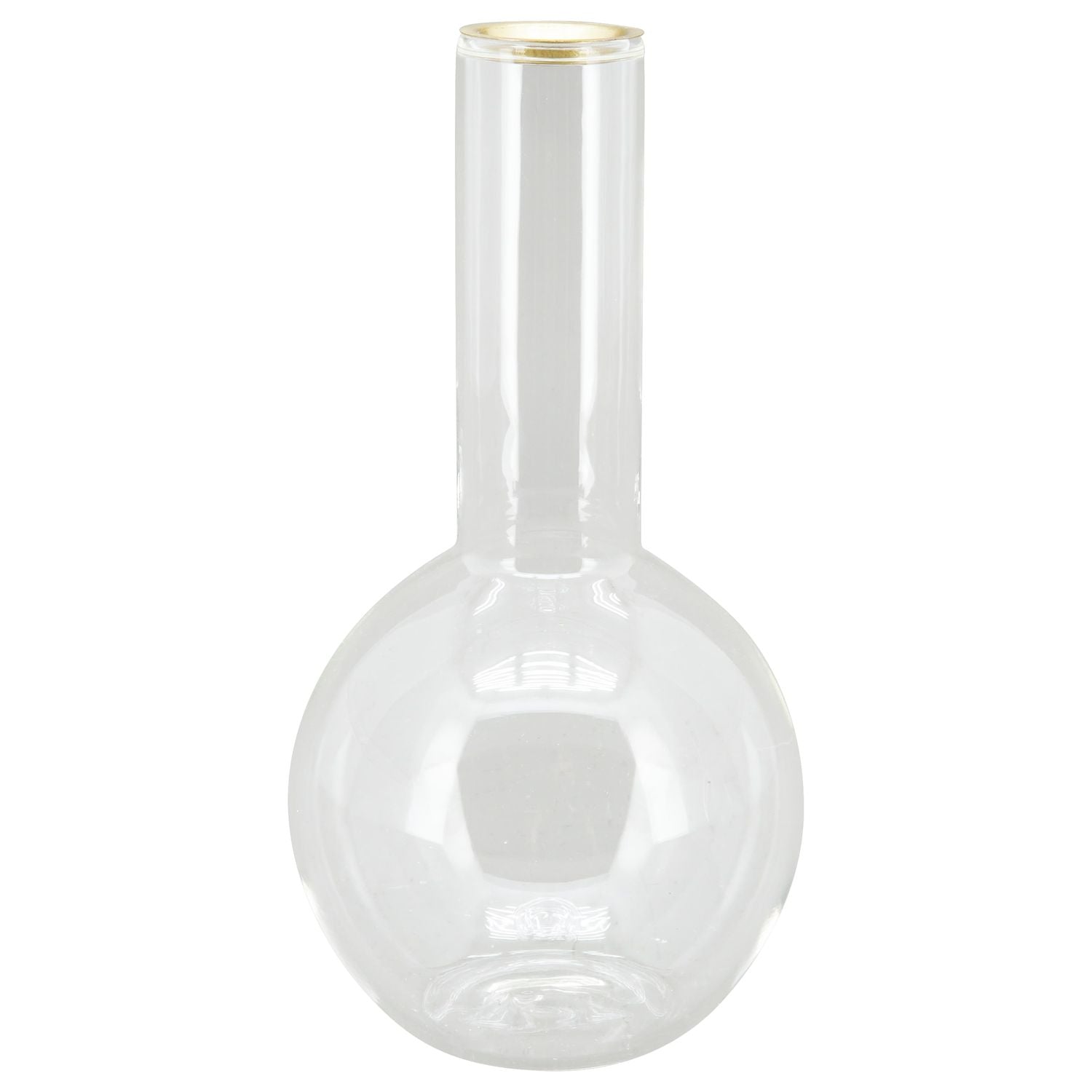 Vase Verrerie - klar - Glas - 10x10x20 cm