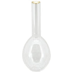 Vase Verrerie - klar - Glas - 12x12x30 cm