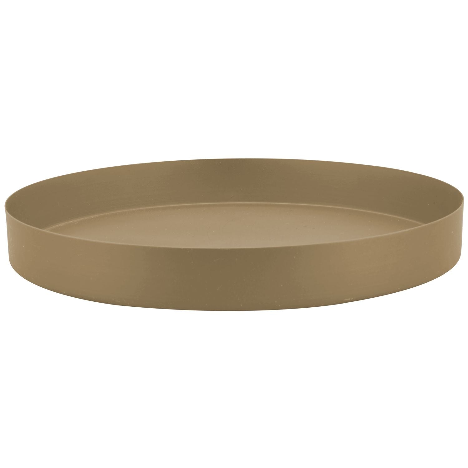 Tablett ClairBlanc - creme - Metall - 25x25x3 cm