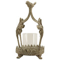 Krone Windlicht ArtFerro - Metall/Glas - 14x12x22,5 cm