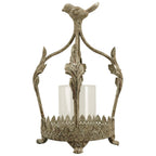 Krone Windlicht ArtFerro - Metall/Glas - 14x12x22,5 cm