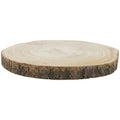 Holz Scheibe TIMBA - natur - Holz - 28x28x2,5 cm