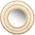 Spiegel ArtFerro - Bamboo/Glas - 60x60x7 cm