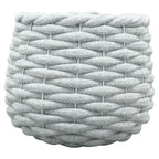 Korb Set/3 SAC - grau - 16x16x16 cm/20x20x20 cm/23x23x23 cm