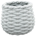 Korb Set/3 SAC - grau - 16x16x16 cm/20x20x20 cm/23x23x23 cm
