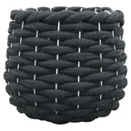 Korb Set/3 SAC - schwarz - 16x16x16 cm/20x20x20 cm/23x23x23 cm