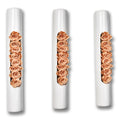 3er-Set Infinity-Bloom Tube - weiß/rosé - 40x6,5 cm