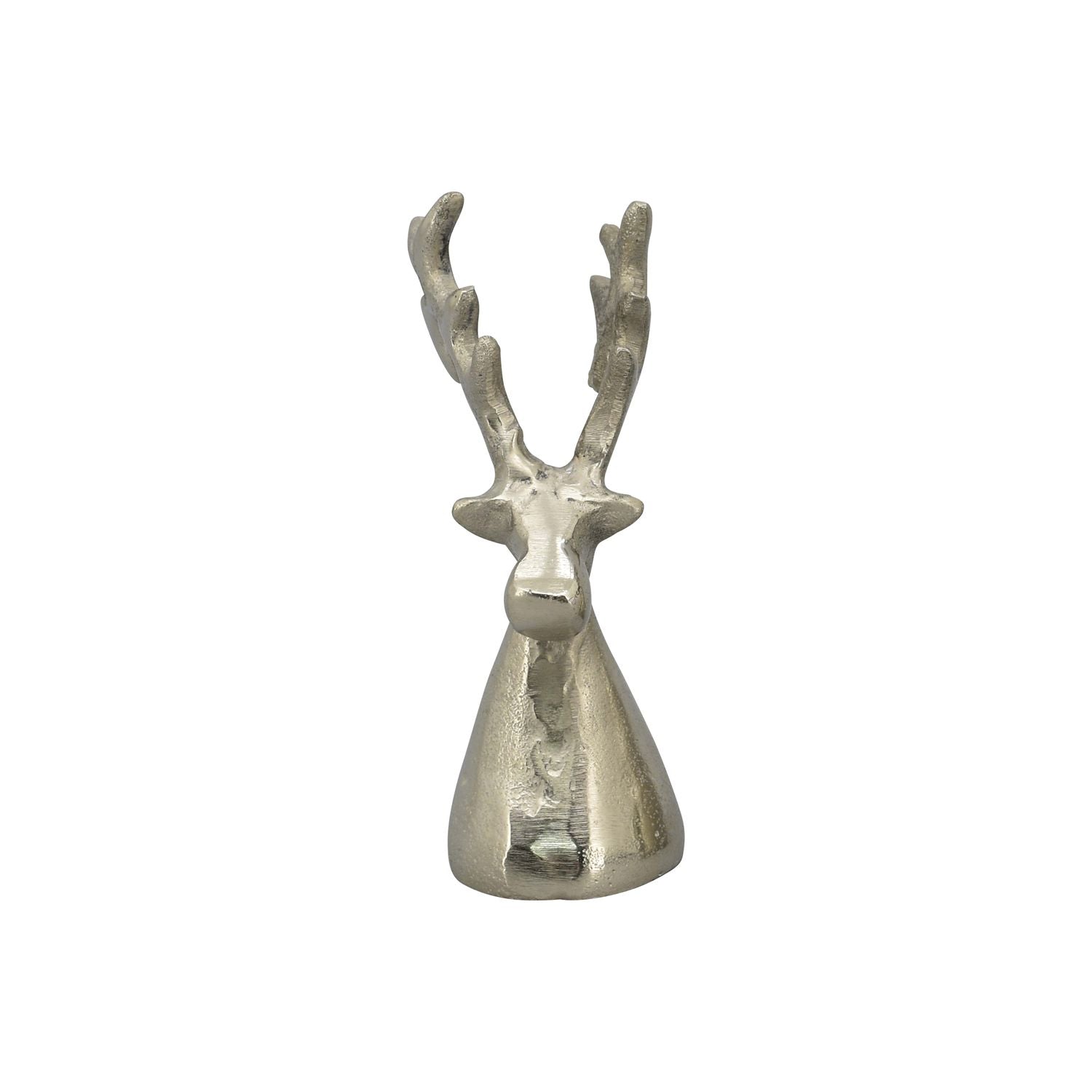 Rentier Puri - silber - Alu - 5x5x13 cm