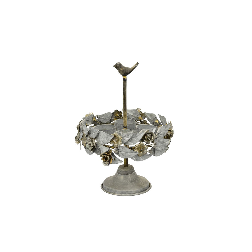 KerzenHalter Junker - Metall - 24x24x30,5 cm