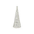 Baum ArgenT - silber - Keramik - 10,5x10,5x27 cm