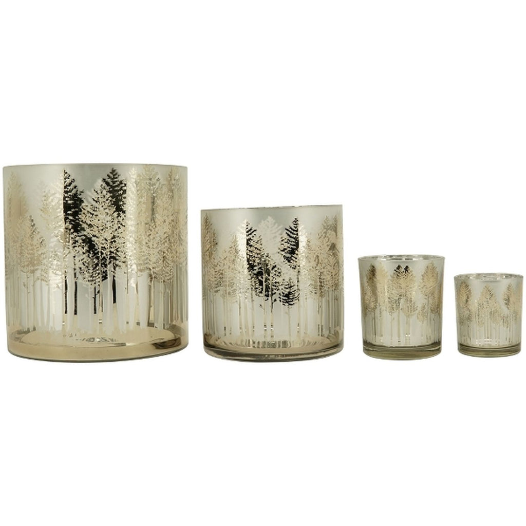 Windlight Vitrifié - Verre - 15x15x15 cm