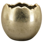 Planting Egg Aurum - or - Grès - 17x17x15 cm